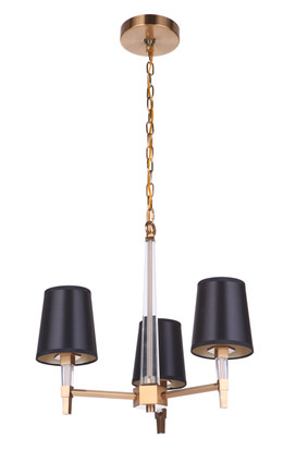Tarryn Three Light Chandelier (53223-SB)