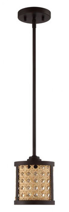 Malaya One Light Mini Pendant (54591-ABZ)