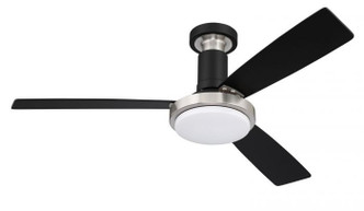 Craftmade - MNG52FBBNK3 - 52Ceiling Fan - Manning - Flat Black/Brushed Polished Nickel