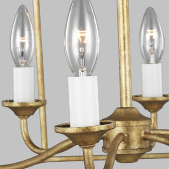Bantry House Six Light Chandelier (AC1046ADB)