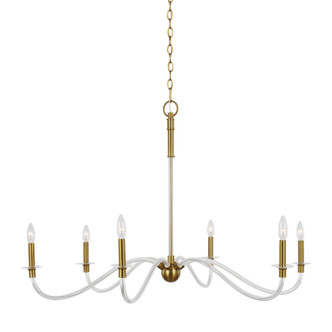 Hanover Six Light Chandelier (CC1326BBS)