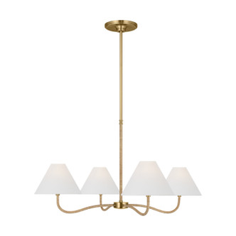 Visual Comfort Studio - CC1704BBS - Four Light Chandelier - Laguna - Burnished Brass Visual Comfort Studio - CC1704BBS - Four Light Chandelier - Laguna - Burnished Brass