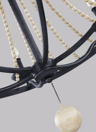 Nori Six Light Chandelier (F3129/6DWZ/DWG)