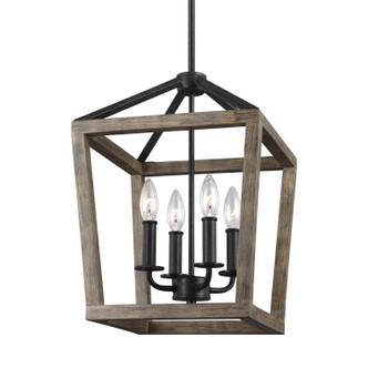 Gannet Four Light Chandelier (F3190/4WOW/AF)