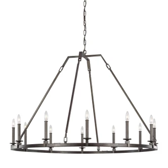 Landen 12 Light Chandelier (F3216/12SMS)