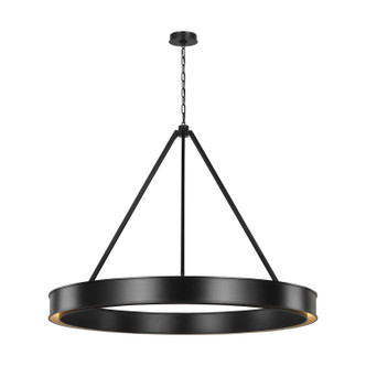Visual Comfort Studio - LC1231AI-L1 - LED Chandelier - Leonard - Aged Iron
