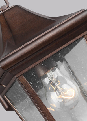 Oakmont One Light Outdoor Wall Lantern (OL13100PTBZ)