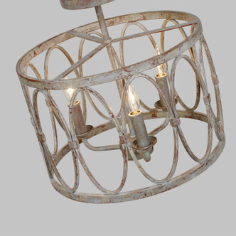 Patrice Three Light Semi-Flush Mount (SF346DA)