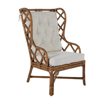 Gabby - SCH-150185 - Chair - Watson - Antique Rattan|Cream Linen
