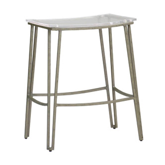 Gabby - SCH-155570 - Counter Height Stool - Pierce - Antique Silver|Clear Acrylic