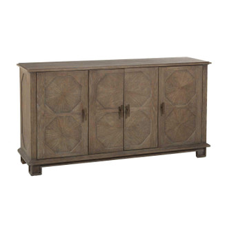 Gabby - SCH-155890 - Cabinet - Rhodes - Charcoal Oak|Antique Brass