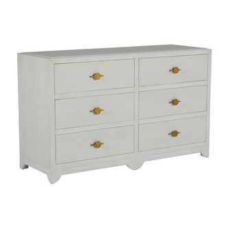 Gabby - SCH-169250 - Dresser - Fairmont - Cerused White|Stained Gold