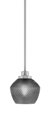 Toltec Lighting - 2601-BN-4622 - One Light Mini Pendant - Odyssey - Brushed Nickel