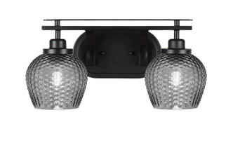 Toltec Lighting - 2612-MB-4602 - Two Light Bath Bar - Odyssey - Matte Black