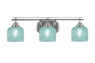 Toltec Lighting - 2613-BN-4615 - Three Light Bath Bar - Odyssey - Brushed Nickel