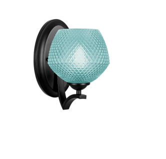 Toltec Lighting - 551-MB-4625 - One Light Wall Sconce - Zilo - Matte Black