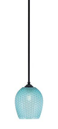 Toltec Lighting - 560-MB-4905 - One Light Mini Pendant - Zilo - Matte Black