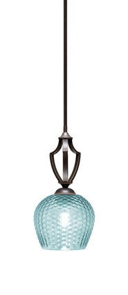Toltec Lighting - 561-DG-4605 - One Light Mini Pendant - Zilo - Dark Granite