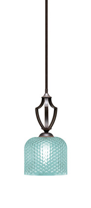 Toltec Lighting - 561-DG-4615 - One Light Mini Pendant - Zilo - Dark Granite
