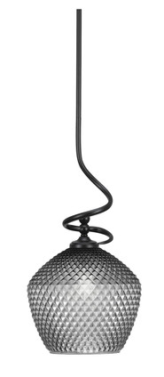 Toltec Lighting - 901-MB-4922 - One Light Mini Pendant - Capri - Matte Black