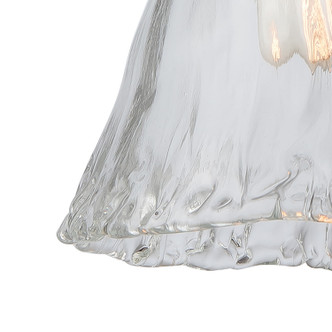 Hand Formed Glass Six Light Pendant (10555/6RC)