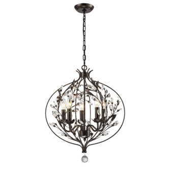 ELK Home - 18136/5 - Five Light Chandelier - Circeo - Deep Rust