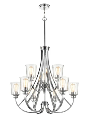 Forsyth Nine Light Chandelier (3629-CH)