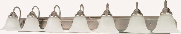 Nuvo Lighting - 60-291 - Seven Light Vanity - Ballerina - Brushed Nickel