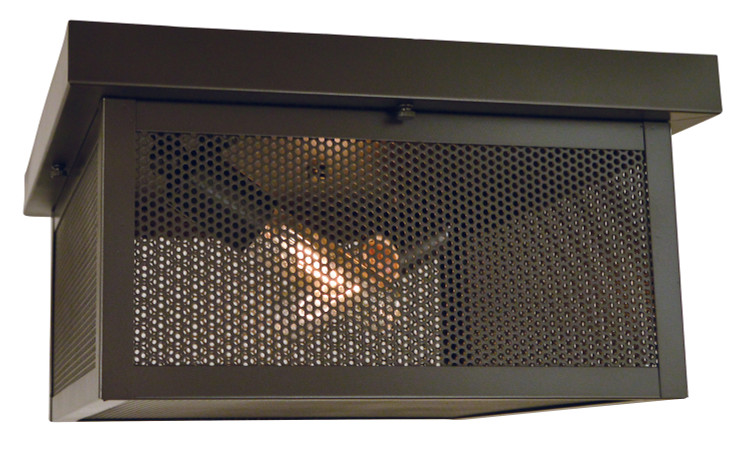 Framburg - 5460 MB - Two Light Flush Mount - Windsor - Mahogany Bronze