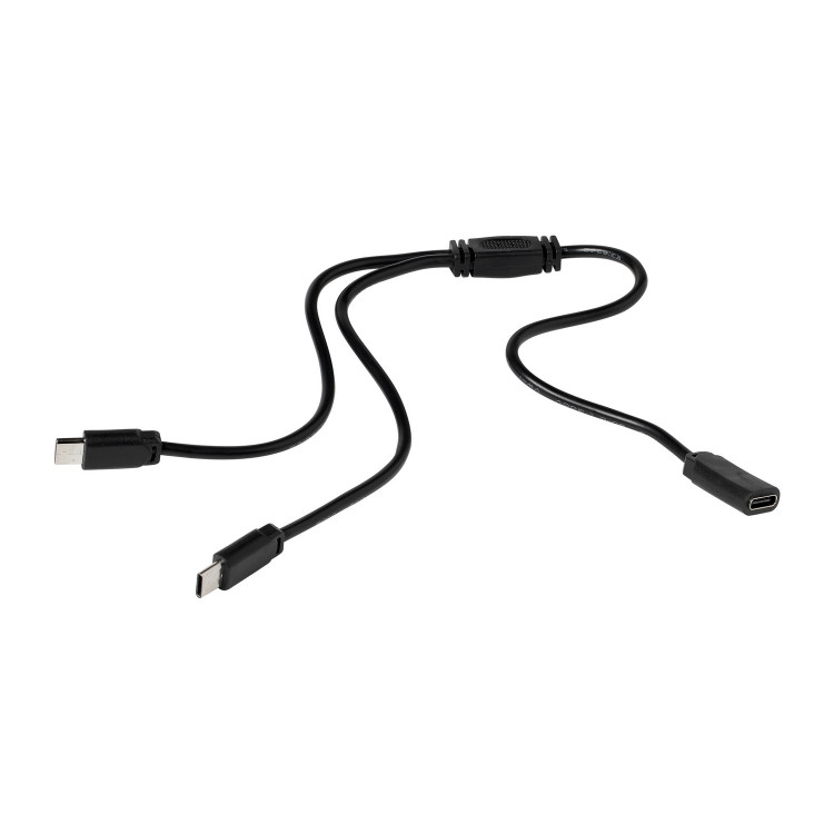Generation Lighting - 984102S-12 - Y Connector - Disk Lighting - Black
