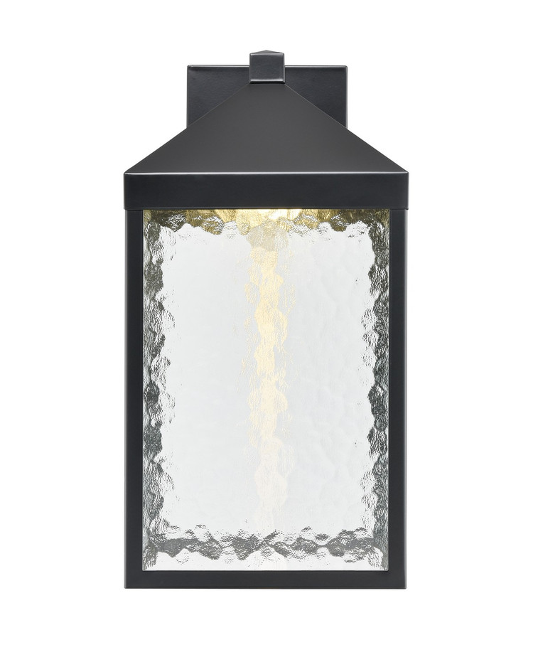 Millennium - 72201-PBK - LED Outdoor Wall Sconce - Aaron - Powder Coated Black