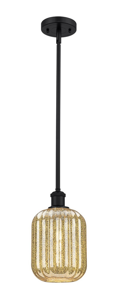 Innovations - 516-1S-BK-G460-7ME - One Light Mini Pendant - Ballston - Matte Black