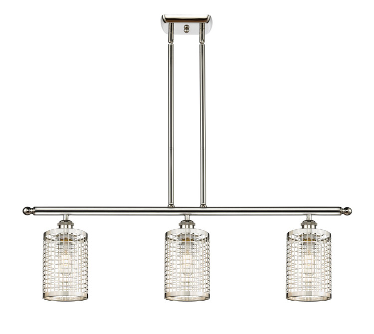 Innovations - 516-3I-PN-M18-PN - LED Pendant - Downtown Urban - Polished Nickel