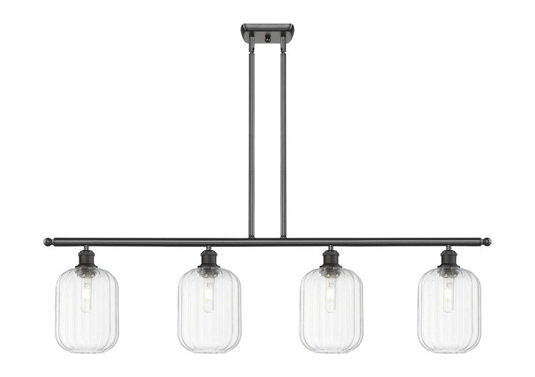 Innovations - 516-4I-OB-G460-7CL - Four Light Island Pendant - Ballston - Oil Rubbed Bronze