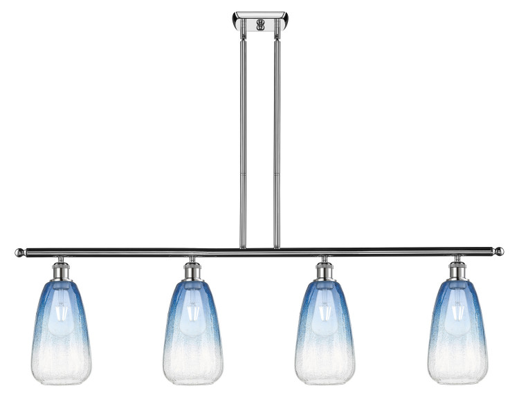 Innovations - 516-4I-PC-G480-6SB - Four Light Island Pendant - Ballston - Polished Chrome