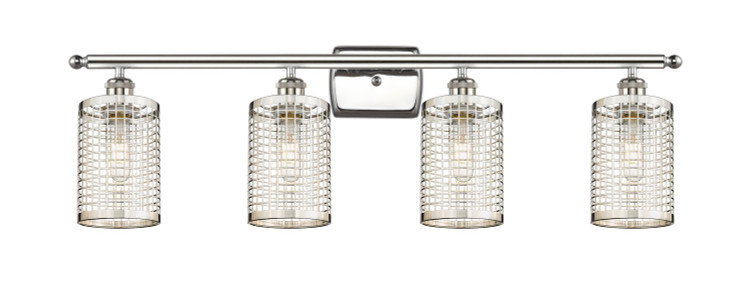 Innovations - 516-4W-PN-M18-PN - LED Bath Vanity - Downtown Urban - Polished Nickel