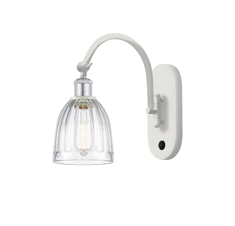 Innovations - 518-1W-WPC-G442-LED - LED Wall Sconce - Ballston - White Polished Chrome