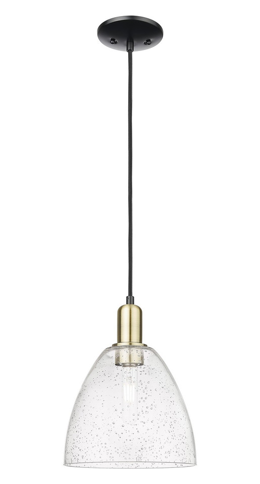 Innovations - 716-1P-BAB-GBD-94 - One Light Mini Pendant - Arcadia - Black Antique Brass