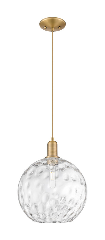 Innovations - 716-1P-BB-G1215-12 - One Light Mini Pendant - Arcadia - Brushed Brass