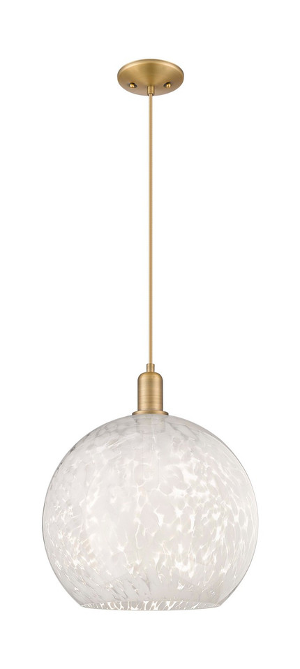 Innovations - 716-1P-BB-G1216-14WM - One Light Mini Pendant - Arcadia - Brushed Brass