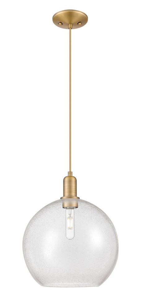 Innovations - 716-1P-BB-G124-12 - One Light Mini Pendant - Arcadia - Brushed Brass