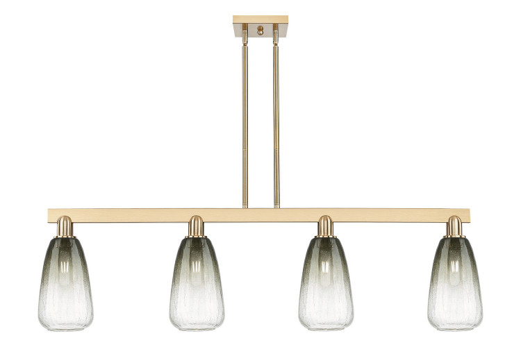 Innovations - 716-4I-CB-G480-6SL - Four Light Island Pendant - Arcadia - Champagne Bronze