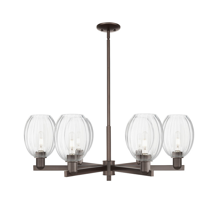 Innovations - 716-6CR-OB-G459-6CL - Six Light Chandelier - Arcadia - Oil Rubbed Bronze