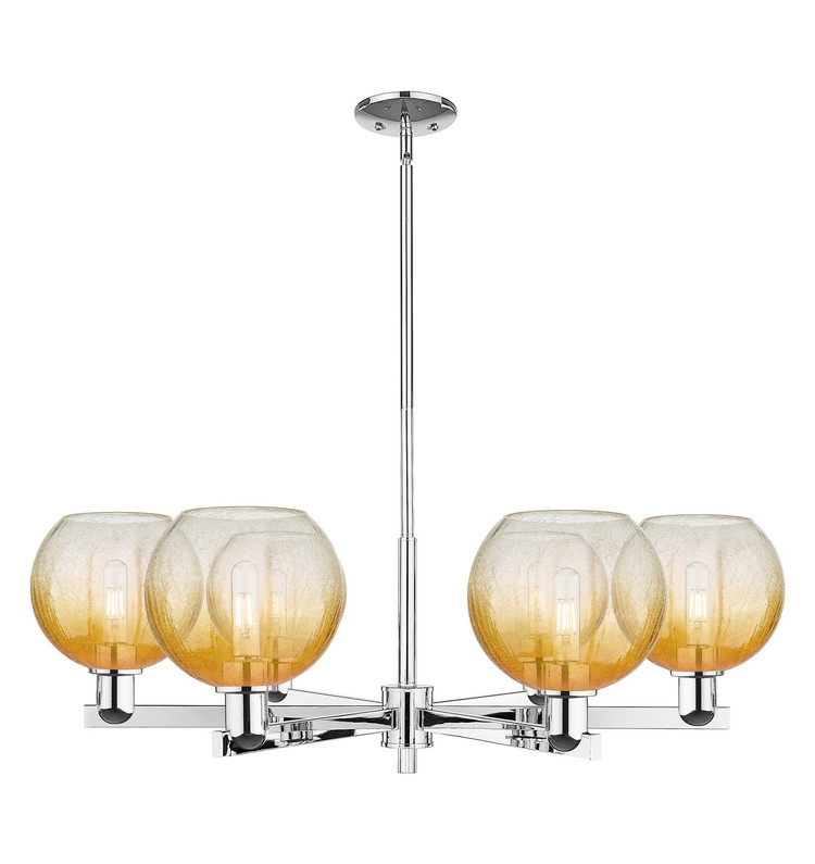 Innovations - 716-6CR-PC-G483-8AM - Six Light Chandelier - Arcadia - Polished Chrome