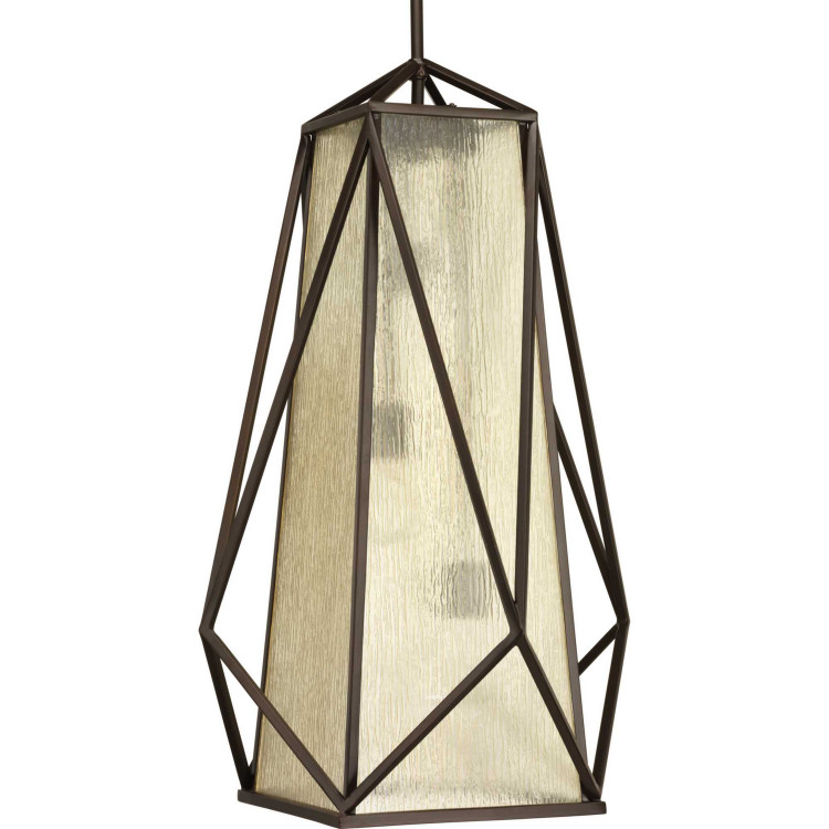 Progress Lighting - P3601-20 - Three Light Mini-Pendant - Marque - Antique Bronze
