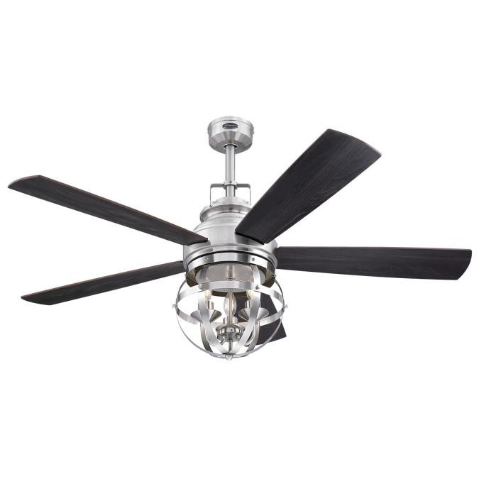 Westinghouse Lighting - 7305700 - 52Ceiling Fan - Stella Mira - Brushed Nickel