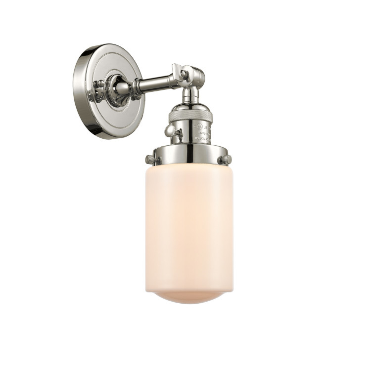 Innovations - 203SW-PN-G311-LED - LED Wall Sconce - Franklin Restoration - Polished Nickel