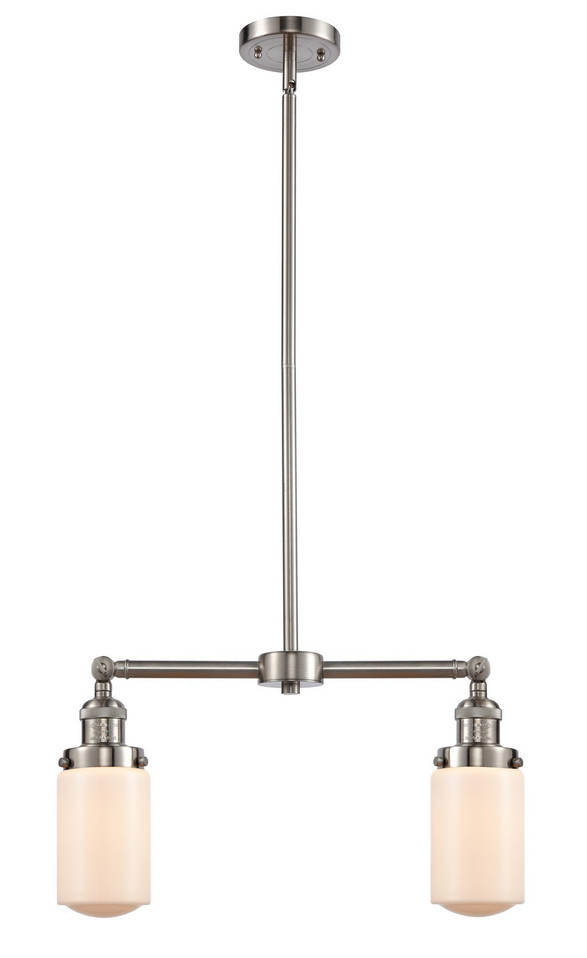 Innovations - 209-SN-G311-LED - LED Island Pendant - Franklin Restoration - Brushed Satin Nickel
