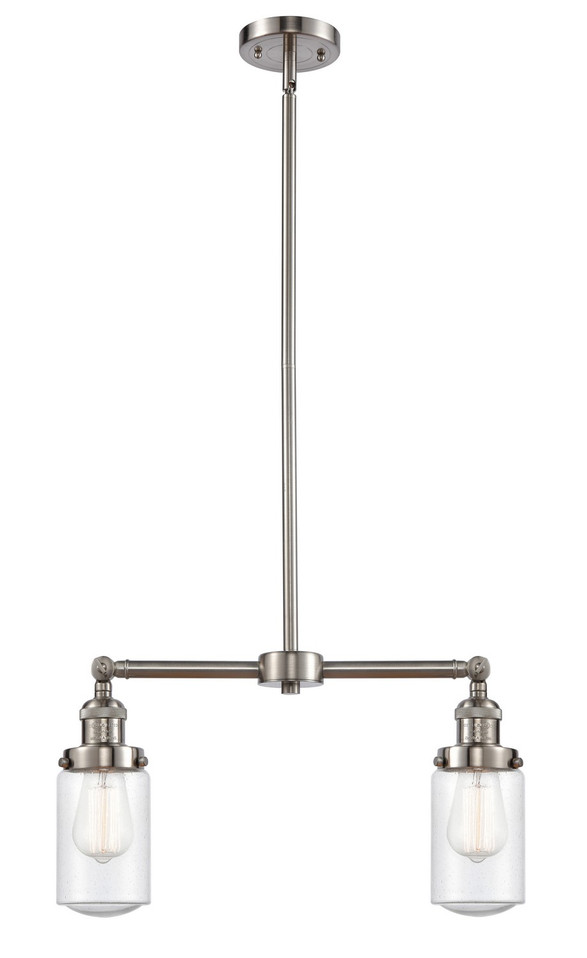 Innovations - 209-SN-G314-LED - LED Island Pendant - Franklin Restoration - Brushed Satin Nickel
