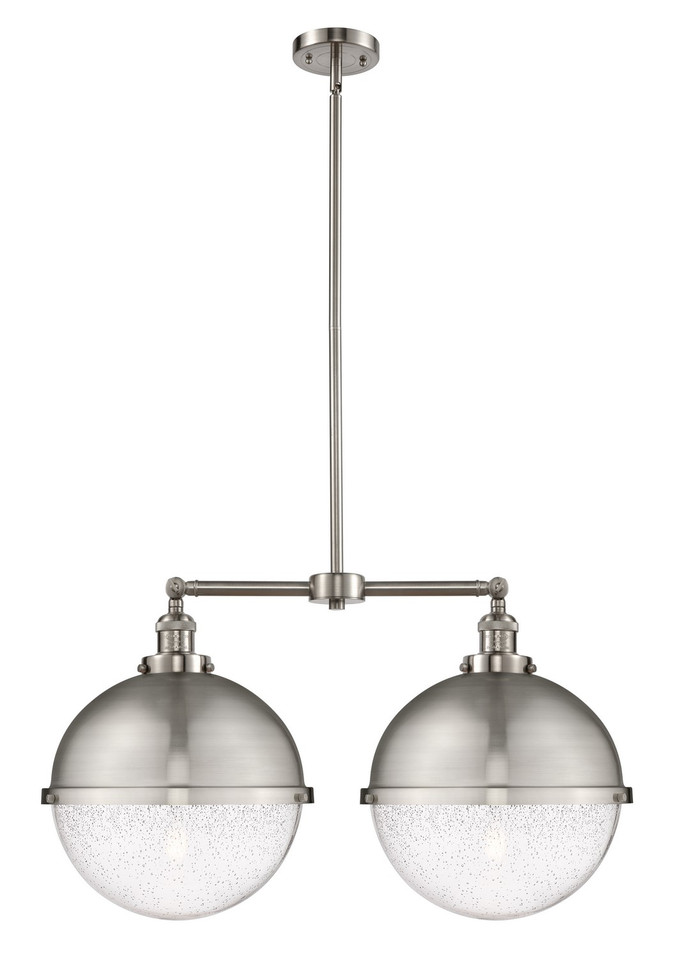 Innovations - 209-SN-HFS-124-SN-LED - LED Island Pendant - Franklin Restoration - Brushed Satin Nickel